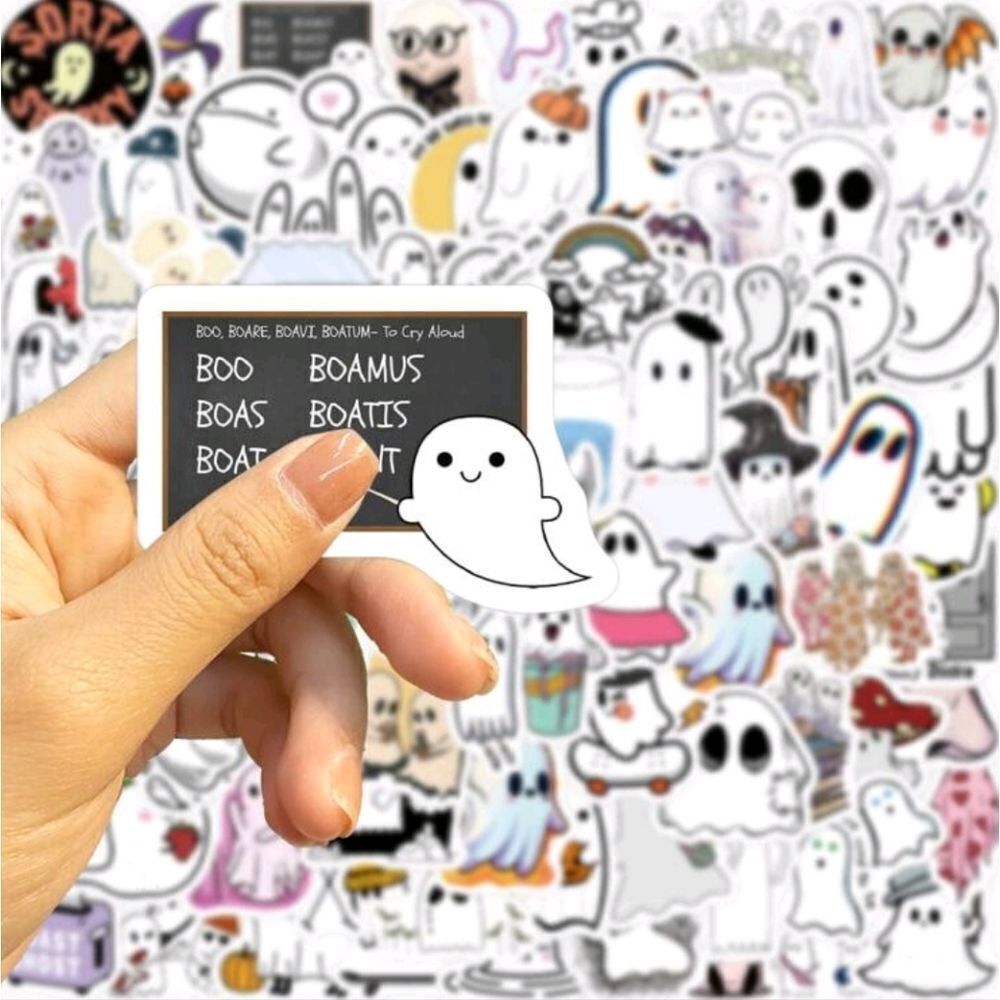 Ghost Halloween Assorted Stickers - Picture 4 of 11